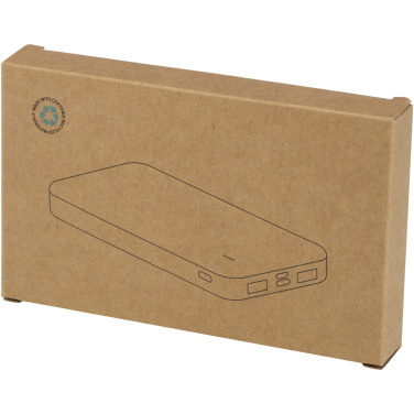 Logotrade Geschäftsgeschenke das Foto: Intan 10 W 10.000 mAh Powerbank aus recyceltem Kunststoff