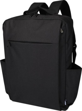 Logotrade Werbeartikel das Foto: Libra 15" Laptop-Rucksack aus recyceltem GRS-Material 15 L