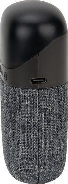 Logotrade Logogeschenke das Foto: Bluetooth-Lautsprecher HF01 mit integrierten Ohrhörern 2 in 1