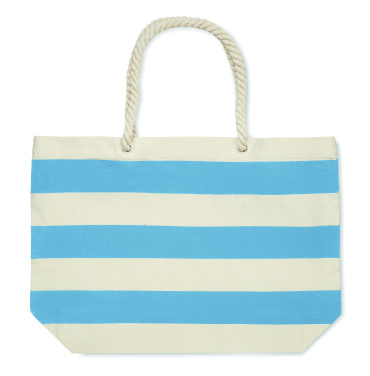 Logotrade Werbeartikel das Foto: Strandtasche Baumwolle 220 g