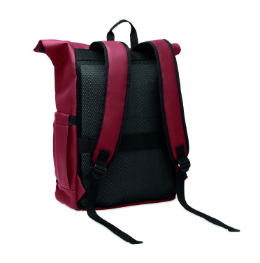 Logotrade Werbeartikel das Foto: Rolltop-Rucksack 600D RPET