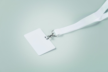 Logotrade Firmengeschenke das Foto: Lanyard-Ausweis 54 x 86 mm