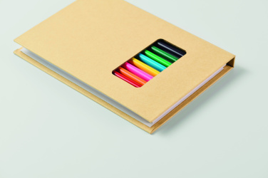 Logotrade Logogeschenke das Foto: Malset mit 12 Buntstiften