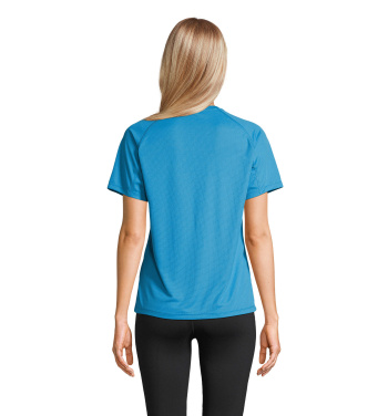 Logotrade Geschäftsgeschenke das Foto: VORTEX WOMEN RAGLAN T-SHIRT