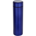 Taylor 450 ml Doppelwand Isolierflasche aus Edelstahl mit Teesieb, Blau