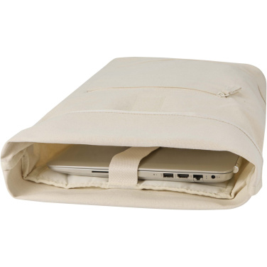 Logotrade Werbegeschenke das Foto: Recanvas 14” GRS recycelter Rolltop-Rucksack 16L