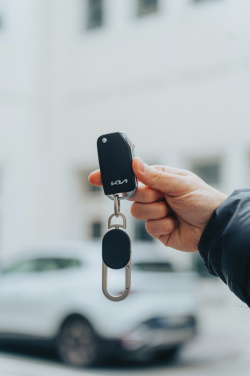 Logotrade werbemittel das Foto: Keyfinder Dual Schlüsselanhänger mit weltweiter Ortung