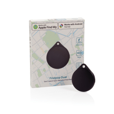 Logotrade Werbegeschenke das Foto: Findpop Dual IPX5 Artikelfinder aus RCS recyceltem ABS