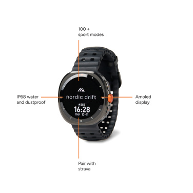 Logotrade Werbeartikel das Foto: Nordic Drift Titan High Performance Watch