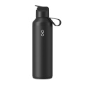 Ocean Bottle Peak GO 710 ml Flasche aus recyceltem Edelstahl, Obsidian Schwarz