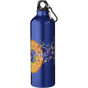 Logo trade promotional product photo of: Oregon 770 ml aluminium water bottle with carabiner