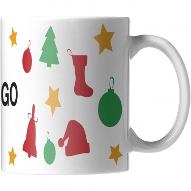 Logo trade advertising products picture of: Pic 330 ml ceramic sublimation mug
