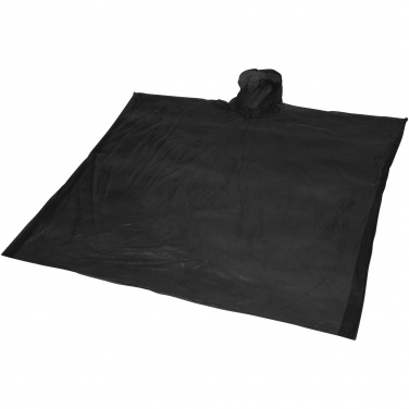 Logo trade promotional product photo of: Ziva disposable rain poncho with storage pouch