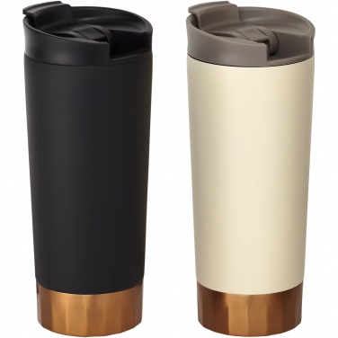 Logo trade business gifts image of: Peeta 500 ml copper vacuum insulated tumbler
