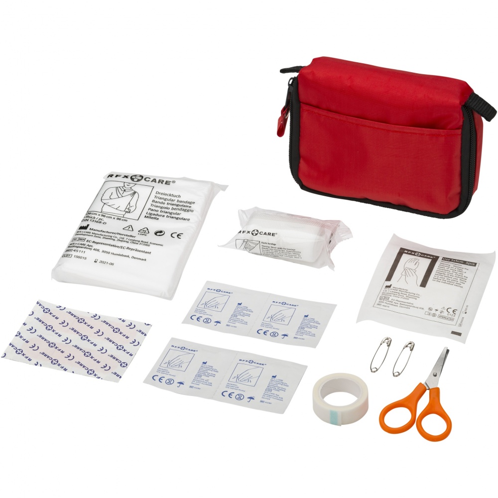 Logo trade promotional gifts image of: Save-me 19-piece first aid kit