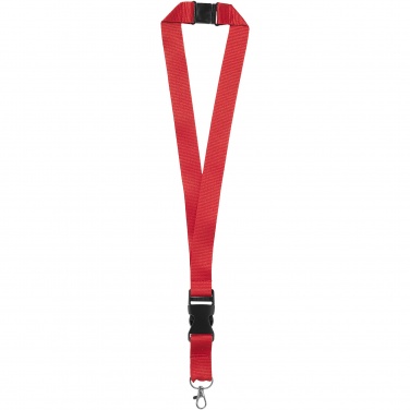 Logotrade corporate gift picture of: Yogi lanyard detachable buckle break-away closure
