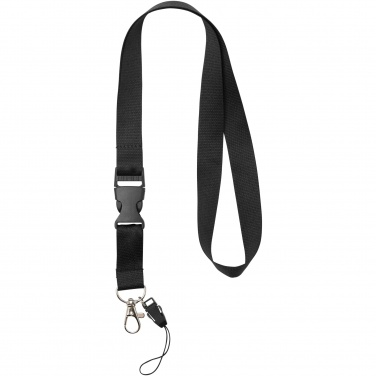 Logo trade advertising products picture of: Sagan phone holder lanyard with detachable buckle