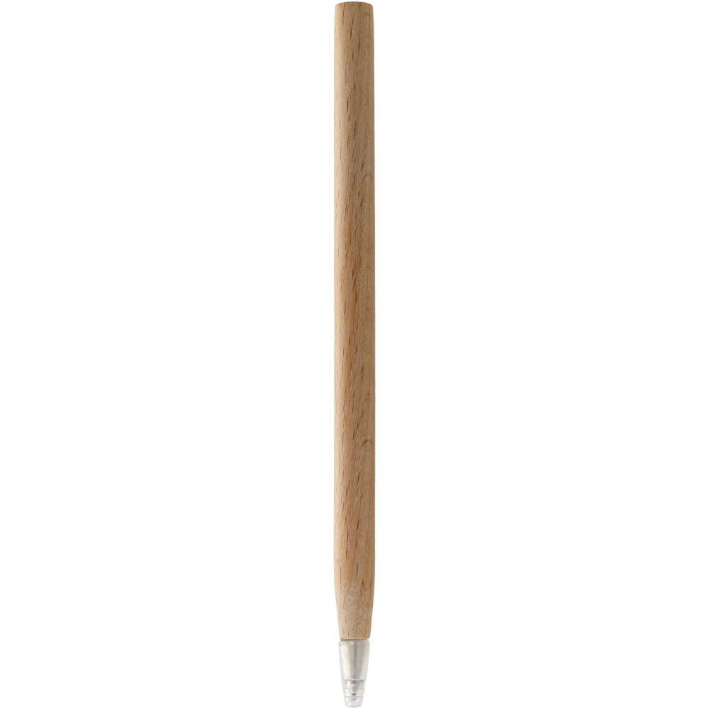 Logo trade promotional giveaway photo of: Arica wooden ballpoint pen