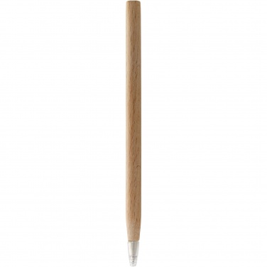 Logo trade promotional giveaways image of: Arica wooden ballpoint pen