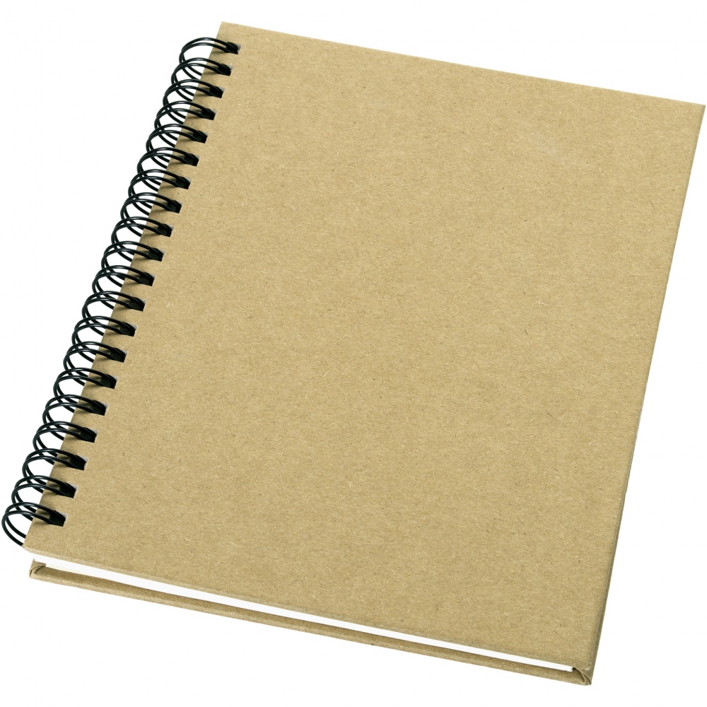 Logo trade promotional giveaways image of: Mendel recycled notebook