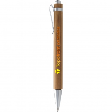 Logo trade promotional gifts picture of: Celuk bamboo ballpoint pen