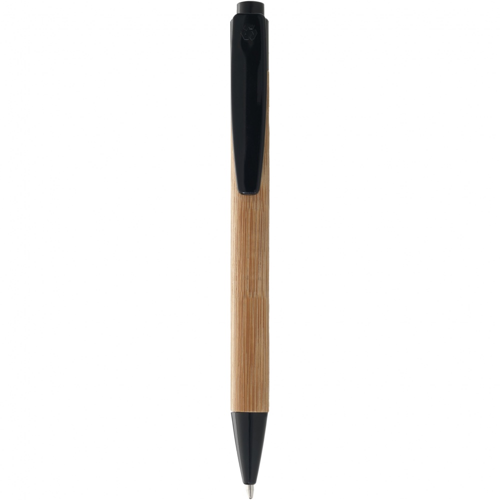 Logo trade corporate gift photo of: Borneo bamboo ballpoint pen