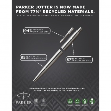 Logo trade advertising product photo of: Parker Jotter ballpoint pen