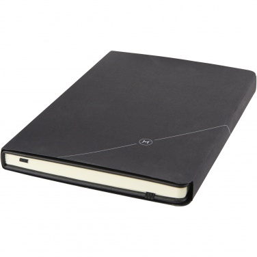 Logo trade promotional gift photo of: Theta A5 hard cover notebook