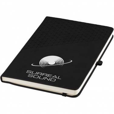 Logo trade promotional gift photo of: Theta A5 hard cover notebook