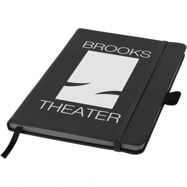 Logo trade promotional merchandise picture of: Colour-edge A5 hard cover notebook