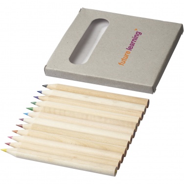 Logo trade advertising products picture of: Tallin 12-piece coloured pencil set