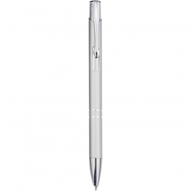 Logotrade advertising product image of: Moneta aluminium click ballpoint pen (blue ink)