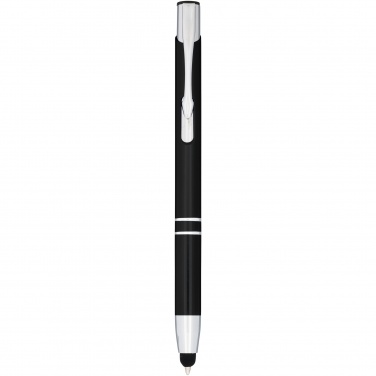 Logotrade business gift image of: Moneta anodized aluminium click stylus ballpoint pen