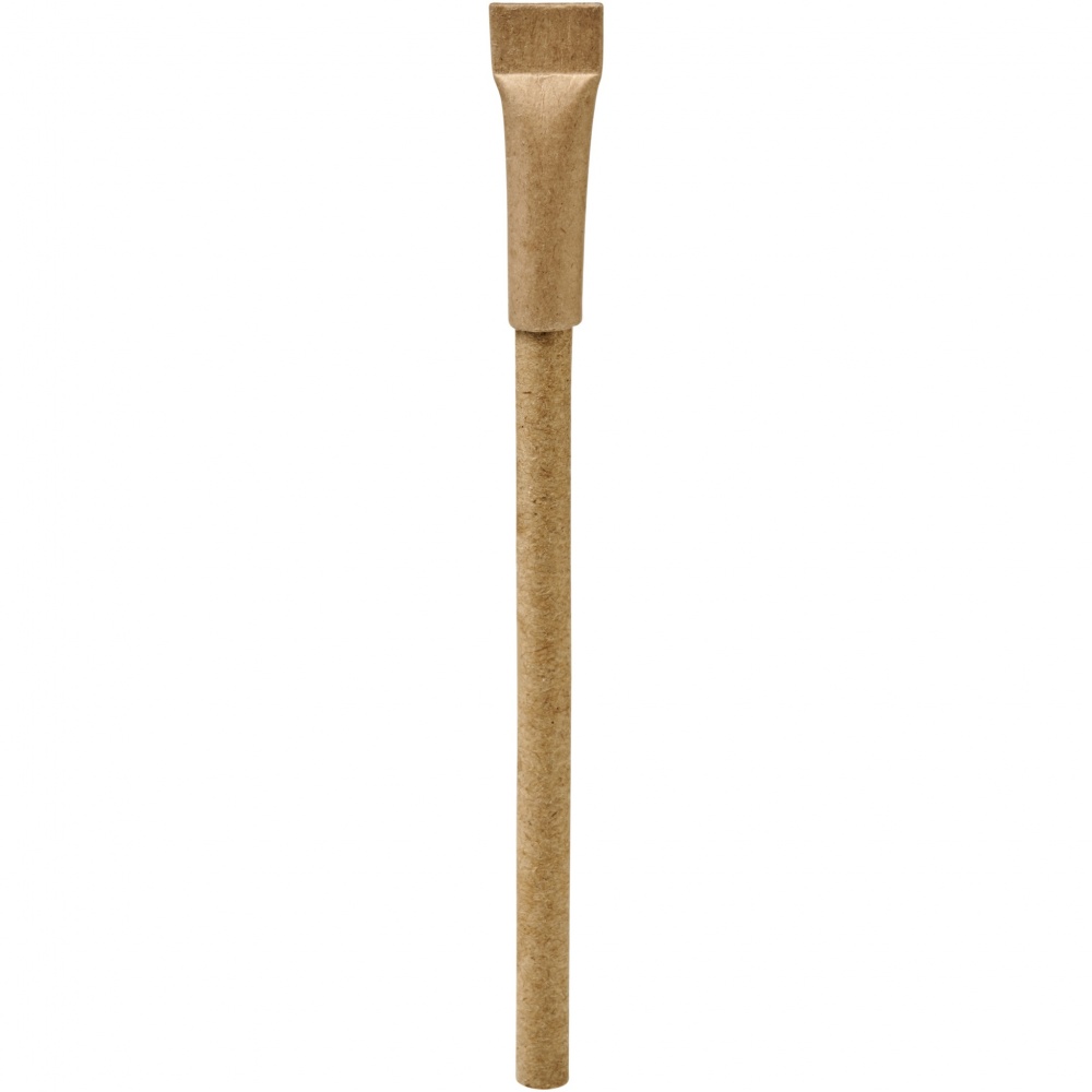 Logo trade promotional merchandise picture of: Asilah recycled paper ballpoint pen