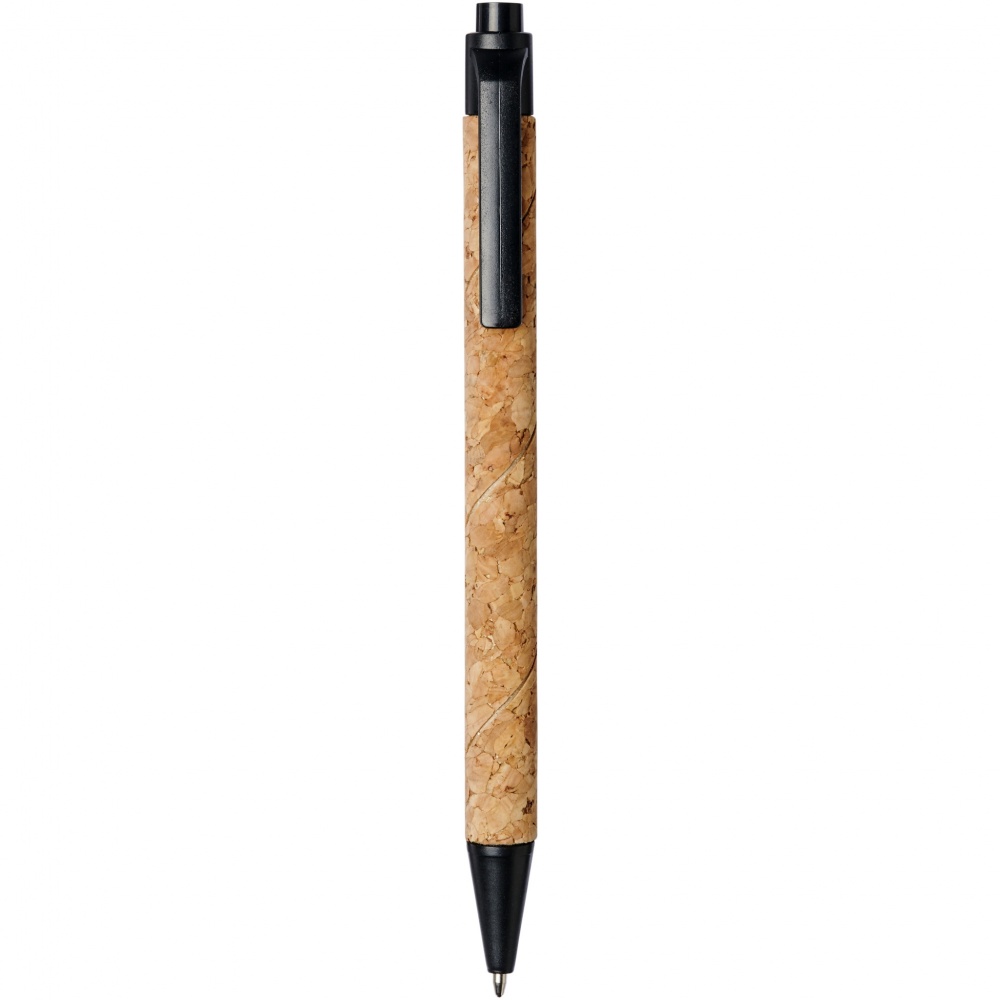 Logotrade promotional product image of: Midar cork and wheat straw ballpoint pen