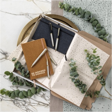 Logotrade promotional giveaway picture of: Atlana leather pieces notebook