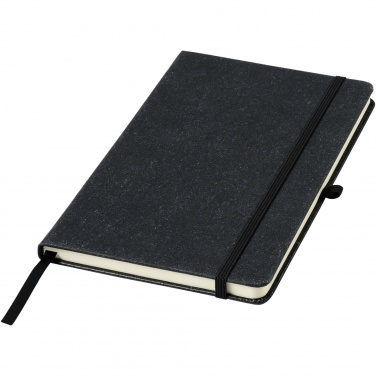 Logo trade promotional gifts image of: Atlana leather pieces notebook