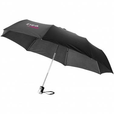 Logo trade advertising products image of: Alex 21.5" foldable auto open/close umbrella