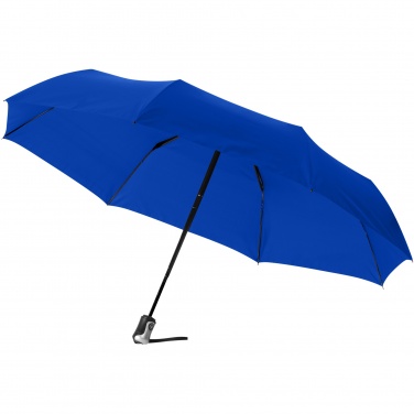 Logo trade promotional merchandise image of: Alex 21.5" foldable auto open/close umbrella