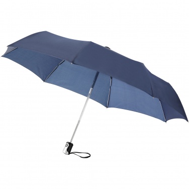 Logo trade promotional products picture of: Alex 21.5" foldable auto open/close umbrella