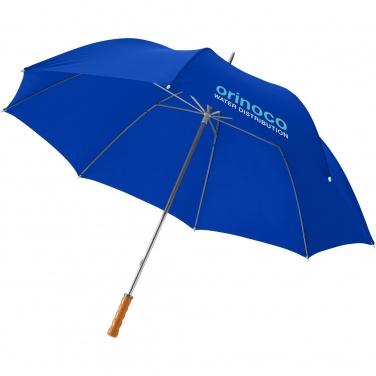 Logo trade business gift photo of: Karl 30" golf umbrella with wooden handle