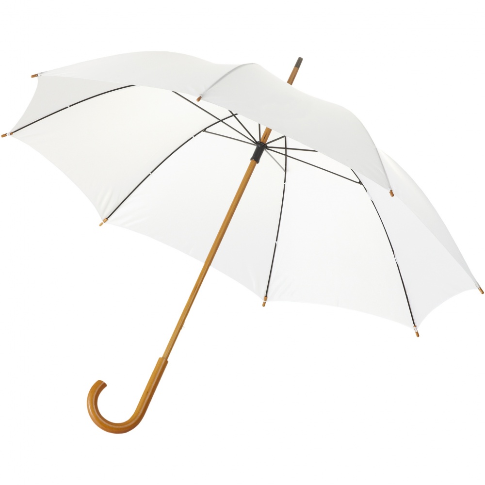 Logotrade advertising product picture of: Jova 23" umbrella with wooden shaft and handle