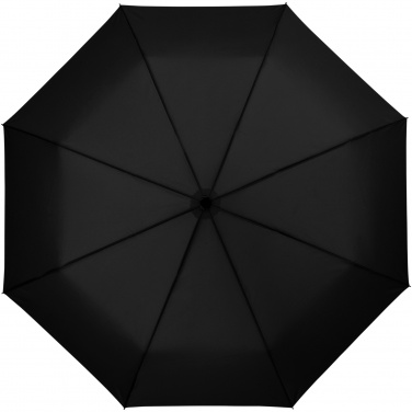 Logo trade promotional gifts image of: Wali 21" foldable auto open umbrella