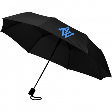 Logo trade promotional merchandise picture of: Wali 21" foldable auto open umbrella