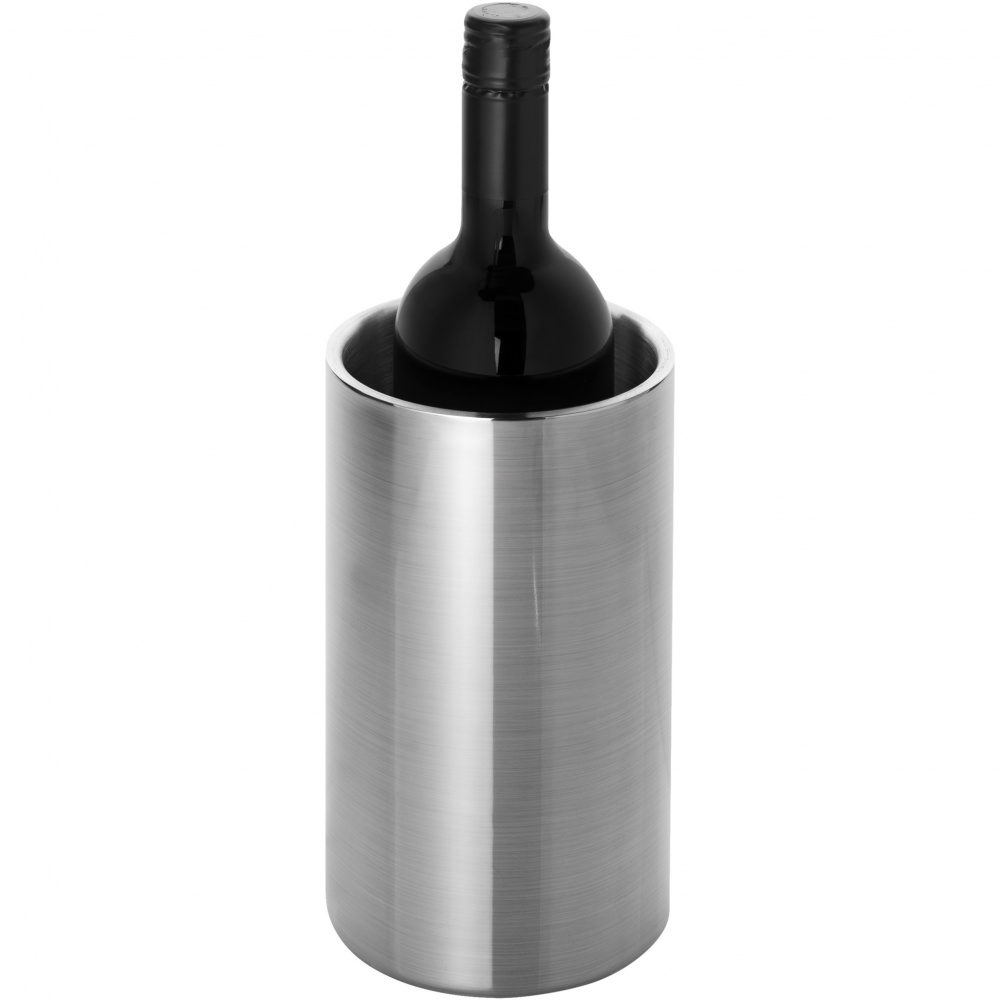 Logo trade promotional merchandise photo of: Cielo double-walled stainless steel wine cooler