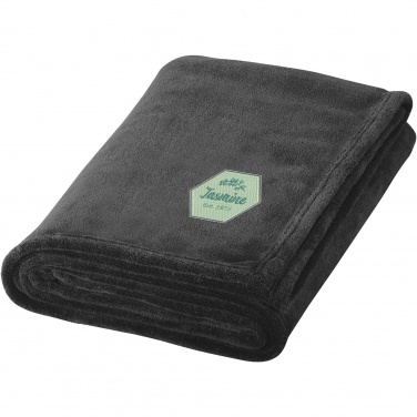 Logo trade promotional product photo of: Bay extra soft coral fleece plaid blanket