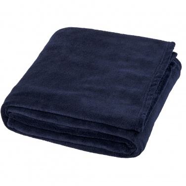 Logotrade promotional product picture of: Bay extra soft coral fleece plaid blanket