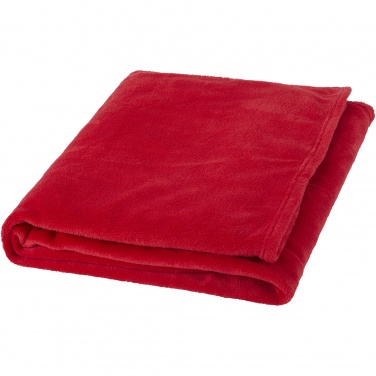 Logotrade promotional merchandise photo of: Bay extra soft coral fleece plaid blanket