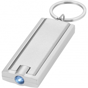 Logo trade promotional gifts image of: Castor LED keychain light
