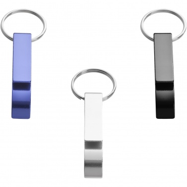 Logo trade promotional gifts picture of: Tao bottle and can opener keychain